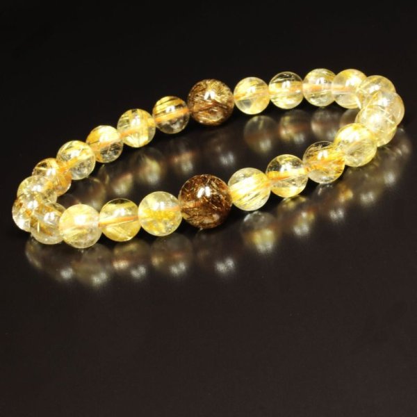 画像19: 相性抜群の組み合わせ  一点物  タイガールチル  ゴールド  タイチンルチル  ブレス   TTir1  開運セット付  商品動画あり  ギフト  / 誕プレ 魔除け 運気向上 お揃い クリスマスプレゼント お祝  高品質 / 京海堂