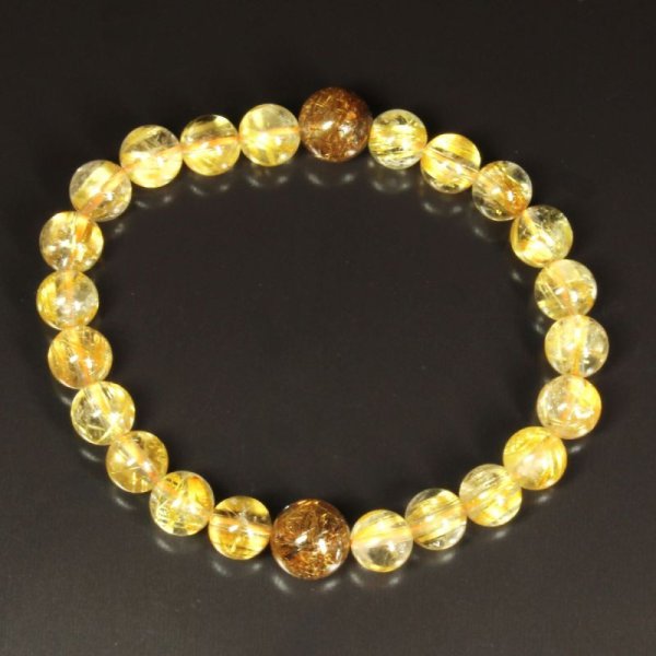 画像20: 相性抜群の組み合わせ  一点物  タイガールチル  ゴールド  タイチンルチル  ブレス   TTir1  開運セット付  商品動画あり  ギフト  / 誕プレ 魔除け 運気向上 お揃い クリスマスプレゼント お祝  高品質 / 京海堂