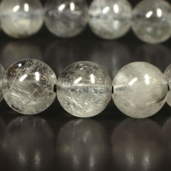 画像17: 白銀に輝くブルッカイトが素敵  8ミリ  一点物  プラチナルチル  ブレス   18g  Pr84  商品動画あり  水晶のお守り効果  ギフト  / 誕プレ 魔除け 運気向上 お揃い クリスマスプレゼント お祝  高品質 / 京海堂