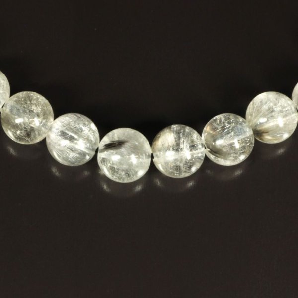 画像7: 白銀に輝くブルッカイトが素敵  8ミリ  一点物  プラチナルチル  ブレス   18g  Pr84  商品動画あり  水晶のお守り効果  ギフト  / 誕プレ 魔除け 運気向上 お揃い クリスマスプレゼント お祝  高品質 / 京海堂