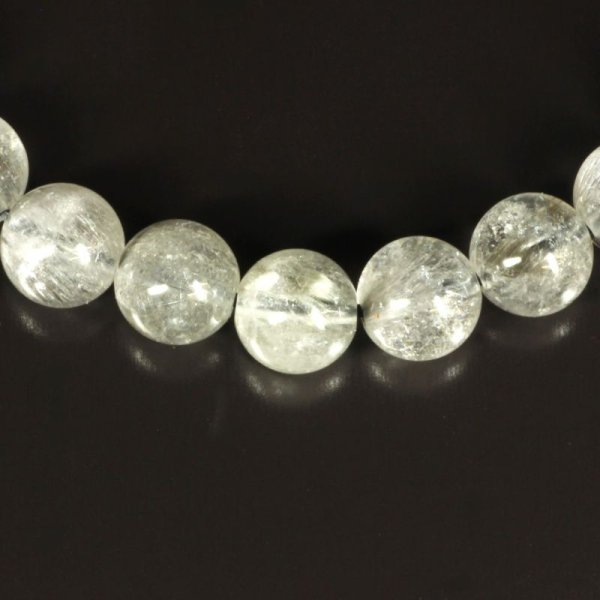 画像5: 白銀に輝くブルッカイトが素敵  8ミリ  一点物  プラチナルチル  ブレス   18g  Pr84  商品動画あり  水晶のお守り効果  ギフト  / 誕プレ 魔除け 運気向上 お揃い クリスマスプレゼント お祝  高品質 / 京海堂
