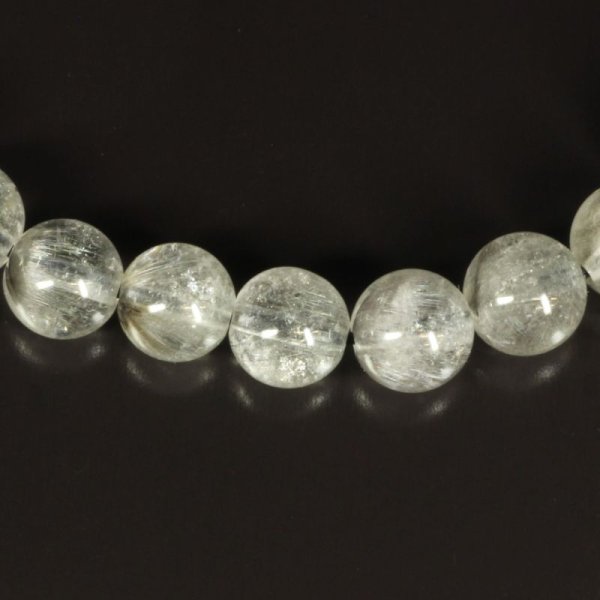 画像6: 白銀に輝くブルッカイトが素敵  8ミリ  一点物  プラチナルチル  ブレス   18g  Pr84  商品動画あり  水晶のお守り効果  ギフト  / 誕プレ 魔除け 運気向上 お揃い クリスマスプレゼント お祝  高品質 / 京海堂