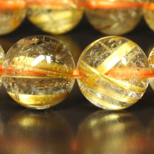 画像16: 黄金のオーラが半端ない  11ミリ  一点物  ゴールド  タイチンルチル  ブレス   TPR3  大開運セット  水晶のお守り効果  ギフト  / 誕プレ 魔除け 運気向上 お揃い クリスマスプレゼント お祝  高品質 / 京海堂