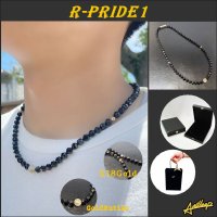 自分のご褒美に アンドループ typeアールプライド1 ネックレス スターカットブラックスピネル K18ゴールド使用 【andloop/Rpride1】スポーツネックレス プロ野球選手愛用 プレゼント 贈り物 ギフト オリジナルブランド 京海堂