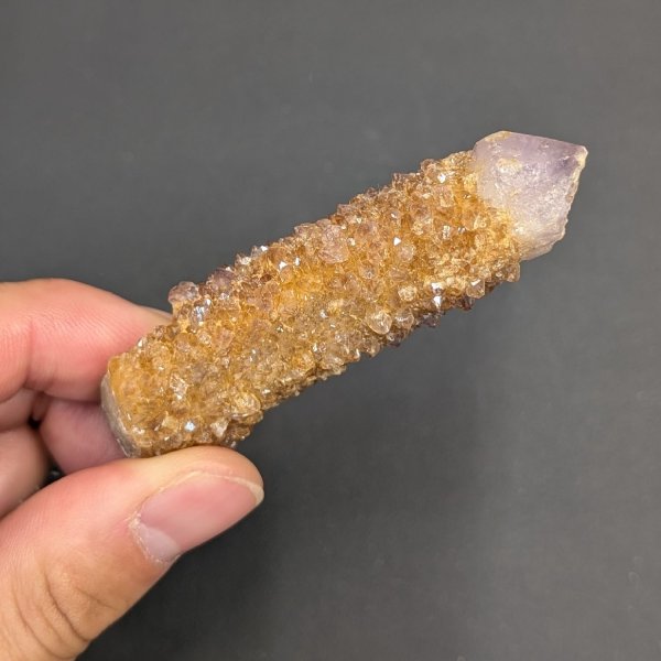 画像6: 神秘  カクタスクォーツ  サボテン水晶  46g  Cac1  潜在能力に目覚める効果をもたらす原石  ザラメがきらきら輝く素敵な石  オブジェ  お守り効果  贈答品  ギフト  / 誕プレ 魔除け 運気向上 お揃い プレゼント お祝  高品質 / 京海堂