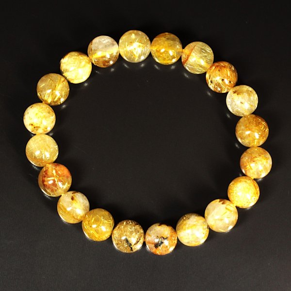 画像3: いろいろな表情が楽しめる寅年ラッキーストーン  10ミリ  一点物  タイガールチル  ブレス   虎目金針水晶  25g  Ttir14  商品動画あり  ギフト  / 誕プレ 魔除け 運気向上 お揃い クリスマスプレゼント お祝  高品質 / 京海堂