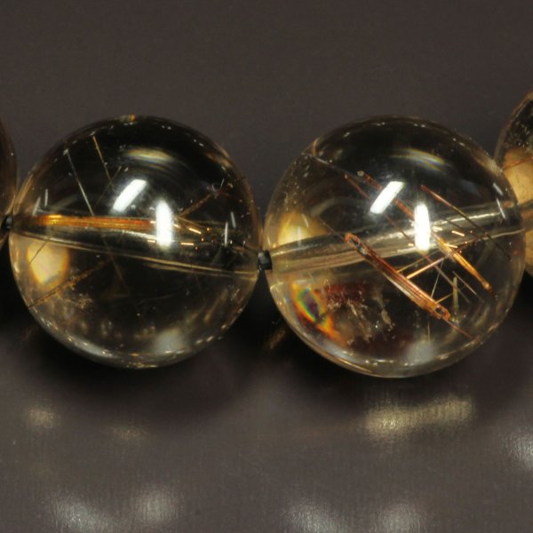 画像6: 太針も内包する  16ミリ  一点物  コッパールチル  インスモーキークォーツ  ブレス   Cr20  開運セット  商品動画あり  ギフト  / 誕プレ 魔除け 運気向上 お揃い クリスマスプレゼント お祝  高品質 / 京海堂