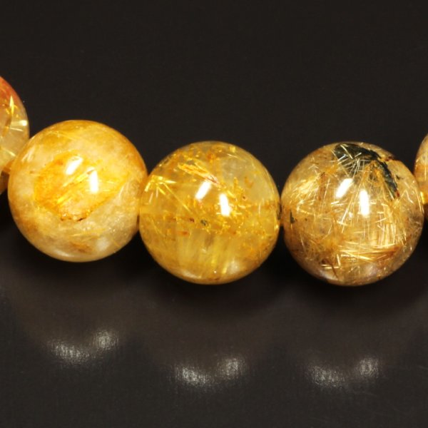 画像6: いろいろな表情が楽しめる寅年ラッキーストーン  10ミリ  一点物  タイガールチル  ブレス   虎目金針水晶  25g  Ttir14  商品動画あり  ギフト  / 誕プレ 魔除け 運気向上 お揃い クリスマスプレゼント お祝  高品質 / 京海堂