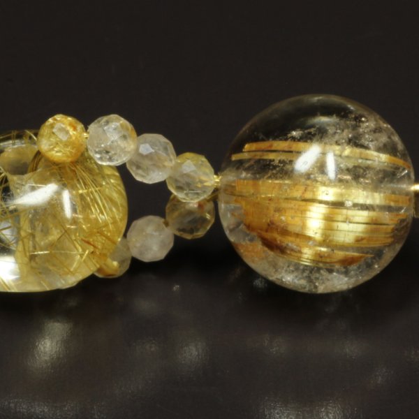 画像11: 輝きが一級品  一点物  タイチンルチル  ルチルクォーツ  勾玉  お守りチャーム  ストラップ付  OMr5  縁起物  お財布  小銭入れ  ギフト  / 誕プレ 魔除け 運気向上 お揃い クリスマスプレゼント お祝  高品質 / 京海堂