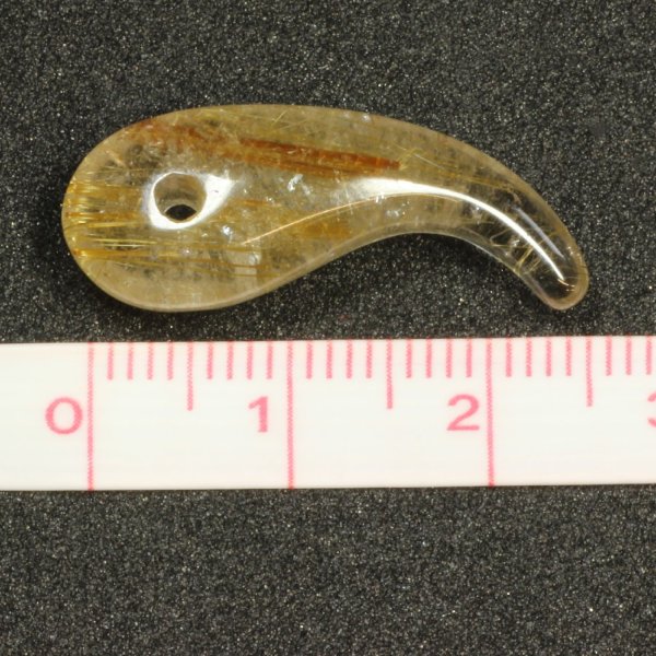 画像7: スリムなのにカッコいい  一点物  ゴールド  タイチンルチルクォーツ  勾玉  KMr38  水晶のお守り効果  力が宿る  パワーストーン  引越祝  ギフト  / 誕プレ 魔除け 運気向上 お揃い クリスマスプレゼント お祝  高品質 / 京海堂