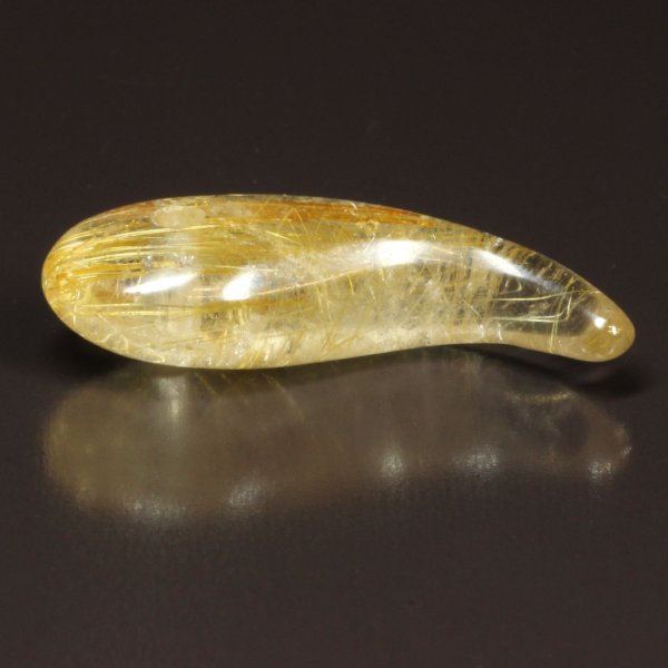 画像9: スリムなのにカッコいい  一点物  ゴールド  タイチンルチルクォーツ  勾玉  KMr38  水晶のお守り効果  力が宿る  パワーストーン  引越祝  ギフト  / 誕プレ 魔除け 運気向上 お揃い クリスマスプレゼント お祝  高品質 / 京海堂