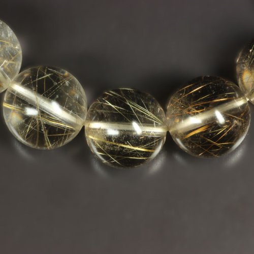 別のアングル写真3: 鋭い針がたくさん内包する  14ミリ  一点物  シルバールチル  ブレス   miSe14  開運セット  水晶のお守り効果  経営者の御守り  ギフト  / 誕プレ 魔除け 運気向上 お揃い クリスマスプレゼント お祝  高品質 / 京海堂