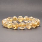 別のアングル写真3: 最高峰ランク金針ルチル12mm 一点物【GRHT1】透明感が段違いクォーツ 【大開運セット付】 商品動画あり 合格祈願 ギフト 父の日 母の日プレゼント 贈り物