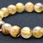 別のアングル写真2: 人気の太陽放射ルチル【地球のパワーを感じる】 7mm 一点物【GHB16/15g】太陽ルチル スタールチル クォーツブレスレット 金運やチャンスを引き寄せる効果が高い プレゼント 贈り物 浄化発送 ギフト 京海堂