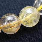 別のアングル写真2: 無数の針が魅力の一品【大きさの整った珠を用意しました】11 mm 一点物【GHB13・35ｇ】マルチカラークォーツブレスレット 目標達成へと導びく力が強い「最強の石」プレゼント 贈り物 水晶 ｇ 浄化発送 ギフト 京海堂