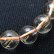 画像2: 虹の光る 品格ある一品【ルチルクォーツ】8mm 一点物【 GHB12 16ｇ】ブレスレット 仕事でも着けやすいサイズ 仕事運向上、直感力向上、集中力向上、精神力 プレゼント 贈り物 水晶魔除け効果 浄化発送 ギフト 京海堂 (2)
