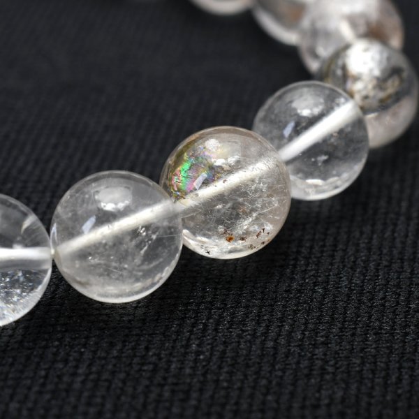 画像12: シラーが光るプラチルチル【人気のプラチナがこの価格】  9mm  一点物【GHB15・24g】ルチルクォーツブレスレット  自己成長や人脈形成、精神的な安定  邪気払い  浄化発送  ギフト  / 誕プレ 魔除け 運気向上 お揃い クリスマスプレゼント お祝  高品質 / 京海堂