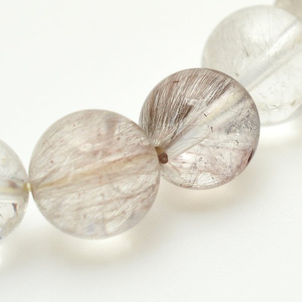 画像7: シラーが光るプラチルチル【人気のプラチナがこの価格】  9mm  一点物【GHB15・24g】ルチルクォーツブレスレット  自己成長や人脈形成、精神的な安定  邪気払い  浄化発送  ギフト  / 誕プレ 魔除け 運気向上 お揃い クリスマスプレゼント お祝  高品質 / 京海堂