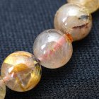 別のアングル写真3: 人気の太陽放射ルチル【地球のパワーを感じる】 7mm 一点物【GHB16/15g】太陽ルチル スタールチル クォーツブレスレット 金運やチャンスを引き寄せる効果が高い プレゼント 贈り物 浄化発送 ギフト 京海堂