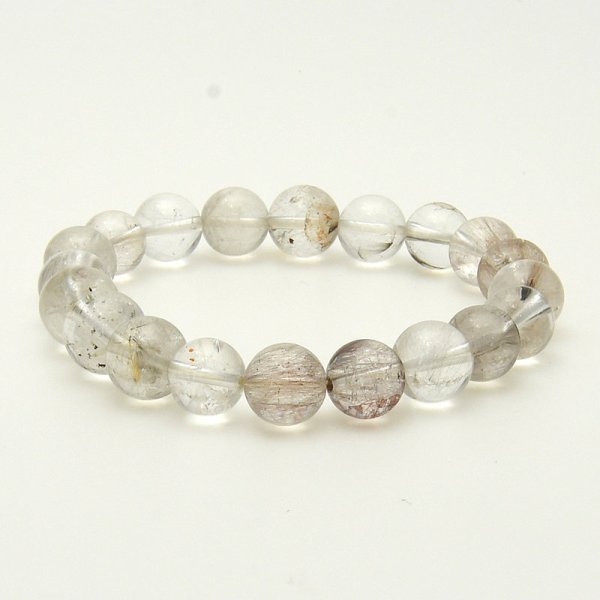 画像14: シラーが光るプラチルチル【人気のプラチナがこの価格】  9mm  一点物【GHB15・24g】ルチルクォーツブレスレット  自己成長や人脈形成、精神的な安定  邪気払い  浄化発送  ギフト  / 誕プレ 魔除け 運気向上 お揃い クリスマスプレゼント お祝  高品質 / 京海堂