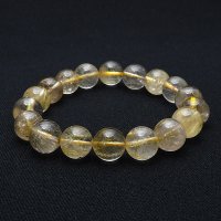 無数の針が魅力の一品【大きさの整った珠を用意しました】11 mm 一点物【GHB13・35ｇ】マルチカラークォーツブレスレット 目標達成へと導びく力が強い「最強の石」プレゼント 贈り物 浄化発送 ギフト 京海堂
