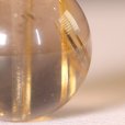 画像9: 透明感抜群X金針が綺麗なスモーキールチル！12ミリ【GHTU6・3g】  一点物  1粒売り  ハンドメイド  交換用ゴム付＆巾着1枚  【心身安定、エネルギー浄化、魔除け、厄除け】  金針水晶  お守り効果  ご褒美  お揃い  ギフト  / プレゼント お祝 高品質 / 京海堂