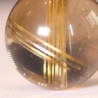 別のアングル写真1: 透明感抜群X金針が綺麗なスモーキールチル！12ミリ【GHTU6・3g】 一点物 1粒売り ハンドメイド 交換用ゴム付＆巾着1枚 【心身安定、エネルギー浄化、魔除け、厄除け】 金針水晶 お守り効果 ご褒美 お揃い ギフト 京海堂
