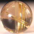 画像3: 透明感抜群X金針が綺麗なスモーキールチル！12ミリ【GHTU6・3g】  一点物  1粒売り  ハンドメイド  交換用ゴム付＆巾着1枚  【心身安定、エネルギー浄化、魔除け、厄除け】  金針水晶  お守り効果  ご褒美  お揃い  ギフト  / プレゼント お祝 高品質 / 京海堂