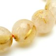 画像10: 【ミルキーな質感に隠れた金針が個性的】  11mm  一点物【GHB27】ルチルクォーツブレスレット  金運上昇、ビジネス運向上、直感力向上、集中力向上、精神力強化  水晶  39g  浄化発送  ギフト  / プレゼント お祝 高品質 / 京海堂