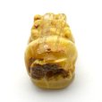 画像3: 【キャッツアイ効果あり☆】1点物  ゴールド  タイチンルチル  クォーツ  貔貅  ヒキュウ  【GHHKU3】3g  商談  面接  交渉  勝負運  邪気払い  お守り  ご褒美  天然石ビーズ  貫通穴あり  ルチルクォーツ  効果  / 誕プレ 魔除け 運気向上 お揃い プレゼント お祝  高品質 / 京海堂