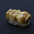 画像8: 【キャッツアイ効果あり☆】1点物  ゴールド  タイチンルチル  クォーツ  貔貅  ヒキュウ  【GHHKU3】3g  商談  面接  交渉  勝負運  邪気払い  お守り  ご褒美  天然石ビーズ  貫通穴あり  ルチルクォーツ  効果  / 誕プレ 魔除け 運気向上 お揃い プレゼント お祝  高品質 / 京海堂