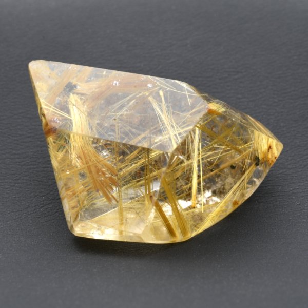 画像9: 【不動の人気！放射状に広がる金針の美結晶】一点物  ゴールド  太陽放射ルチル  原石  15g  GHG1  巾着1枚＆座布団付＆開運セット / エネルギーを感じる天然石  金運の石  成功を引き寄せる石  仕事運向上  お守り  贈り物  クリスマスプレゼント お祝 高品質 / 京海堂