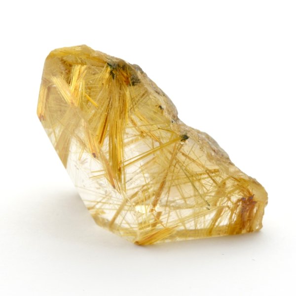 画像4: 【不動の人気！放射状に広がる金針の美結晶】一点物  ゴールド  太陽放射ルチル  原石  15g  GHG1  巾着1枚＆座布団付＆開運セット / エネルギーを感じる天然石  金運の石  成功を引き寄せる石  仕事運向上  お守り  贈り物  クリスマスプレゼント お祝 高品質 / 京海堂