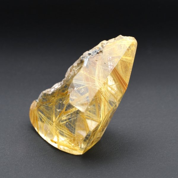 画像5: 【不動の人気！放射状に広がる金針の美結晶】一点物  ゴールド  太陽放射ルチル  原石  15g  GHG1  巾着1枚＆座布団付＆開運セット / エネルギーを感じる天然石  金運の石  成功を引き寄せる石  仕事運向上  お守り  贈り物  クリスマスプレゼント お祝 高品質 / 京海堂