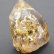 画像2: 【金運爆上げ】一点物　ゴールド　太陽放射ルチル　虹入り　原石　23g　GHG2　巾着1枚＆座布団付　金針が放つ成功の石　金運　成功を引き寄せる石　仕事運向上　お守り　贈り物　ギフト　京海堂 (2)