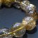 画像6: 【金運上昇×幸運の虹】 14mm 一点物【GHB45】虹入りゴールドルチル＆タイチンルチル ブレスレット 金運、仕事運向上、直感力向上、集中力向上、精神力強化 プレゼント 贈り物 水晶 62g 浄化発送 天然石 パワーストーン