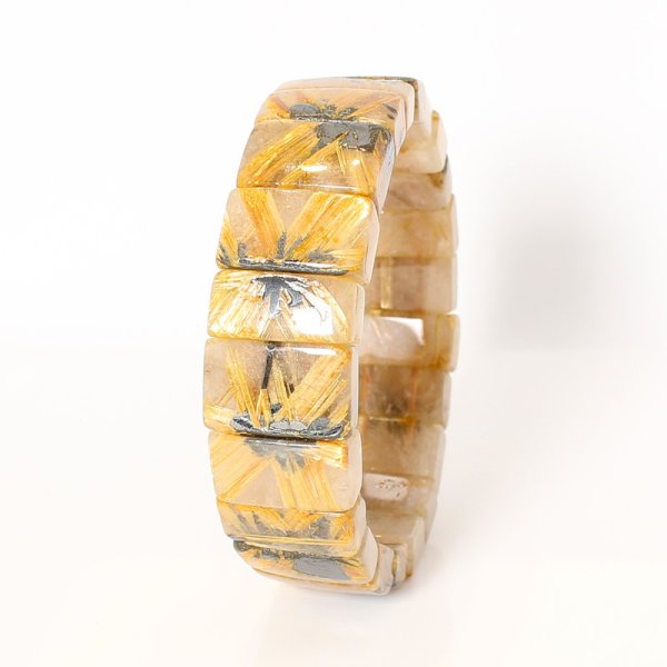 画像12: 金運パワーが凄い！大地から伸びる【太陽放射ルチルバングル】約19mm　一点物　【GHB30・83g】　開運セット　最強金運　金針水晶のお守り効果　ご褒美　お揃い　贈答品　ギフト　魔除 厄除　京海堂