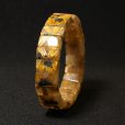 画像2: 地球のエネルギーを感じる【太陽放射ルチルバングル】16mm　一点物　【GHB32・54g】　開運セット　最強金運　金針水晶のお守り効果　ご褒美　お揃い　贈答品　ギフト　魔除 厄除　京海堂 (2)