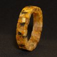 画像5: 地球のエネルギーを感じる【太陽放射ルチルバングル】16mm　一点物　【GHB32・54g】　開運セット　最強金運　金針水晶のお守り効果　ご褒美　お揃い　贈答品　ギフト　魔除 厄除　京海堂