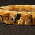 画像8: 地球のエネルギーを感じる【太陽放射ルチルバングル】16mm　一点物　【GHB32・54g】　開運セット　最強金運　金針水晶のお守り効果　ご褒美　お揃い　贈答品　ギフト　魔除 厄除　京海堂