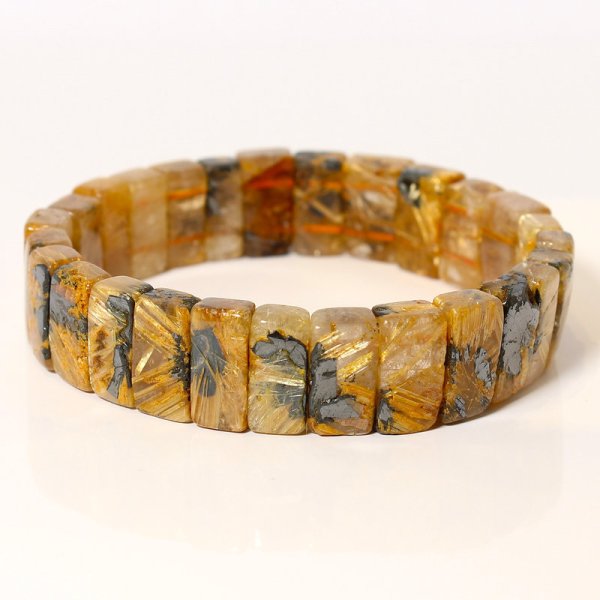 画像11: 太陽放射ルチルバングル　 経営者・投資家の方必見！　金運を引き寄せる【太陽放射ルチルバングル】約15mm　一点物　【GHB31・46g】　開運セット　最強金運　金針水晶のお守り効果　ご褒美　お揃い　贈答品　ギフト　魔除 厄除　京海堂