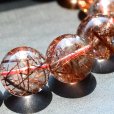 画像7: 【うる艶感が大人の魅力】 11mm タイガールチルクォーツブレスレット 艶感 タイチンルチル 一点物【GHB61】虹入り 金運 財力 勝負運 エネルギー上昇 高品質 プレゼント 贈り物 水晶 35ｇ 浄化発送 メンズ レディース ギフト 京海堂