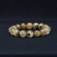 画像6: 【美しい艶と金針の輝き】13mm　太陽放射ルチルクォーツ 一点物【GHB70】 金運 仕事運 集中力向上 コミュニケーション 高品質 プレゼント 贈り物 天然石 56ｇ 浄化発送 メンズ レディース ギフト 京海堂