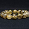 画像5: 【美しい艶と金針の輝き】13mm　太陽放射ルチルクォーツ 一点物【GHB70】 金運 仕事運 集中力向上 コミュニケーション 高品質 プレゼント 贈り物 天然石 56ｇ 浄化発送 メンズ レディース ギフト 京海堂