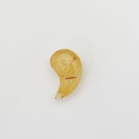 【繊細な金針の美しさが煌めく】人気 勾玉 ゴールド ルチル クォーツ 一点物【KMr53】お守り効果 力が宿る パワーストーン 成功運・金運・運気アップ プレゼント 守護石 京海堂