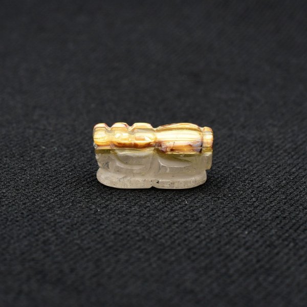 画像11: 【洗練された黄金の輝きが放つ存在感】1点物　ゴールド　タイチンルチル　クォーツ　貔貅　ヒキュウ　【GHHKU5】2g　金運 商談 面接　交渉　勝負運　邪気払い　お守り　ご褒美　天然石ビーズ　貫通穴あり　ルチルクォーツ　効果　京海堂