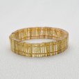 画像6: 貴重な一点☆虹入り【透明感抜群のプレートが揃ったルチルバングル】約14〜15mm　一点物　【GHB39・38g】最強金運　金針水晶のお守り効果　ご褒美　お揃い　贈答品　ギフト　魔除 厄除　京海堂