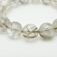 画像10: 【高透明度で繊細銀針の優美な艶☆】13mm シルバールチルクォーツブレスレット 艶感 一点物【GHB53】 浄化 ビジネス運 精神の安定 チャンスを見極める 仕事運 安定した収入 お守り 高品質 プレゼント 贈り物 水晶 54ｇ 浄化発送 メンズ レディース ギフト 京海堂
