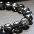 画像11: 【気品ある逸品☆美しく上品な黒針】10mm　 ブラックトルマリンインクォーツブレスレット 一点物【GHB60】安心 守護 浄化 前向き 安定 落ち着き ネガティブ除去 高品質 プレゼント 贈り物 天然石28ｇ 浄化発送 メンズ レディース ギフト 京海堂