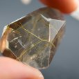 画像12: 【虹入り金針原石☆】一点物 ゴールドルチル原石　15g　GHG7　巾着1枚＆座布団付 　金運アップ　成功を引き寄せる石　ビジネス運向上　人間関係　お守り　パワーストーン　贈り物　ギフト　京海堂